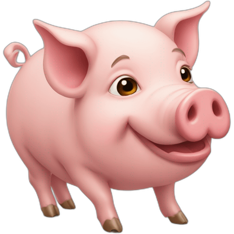 a pig called porky emoji