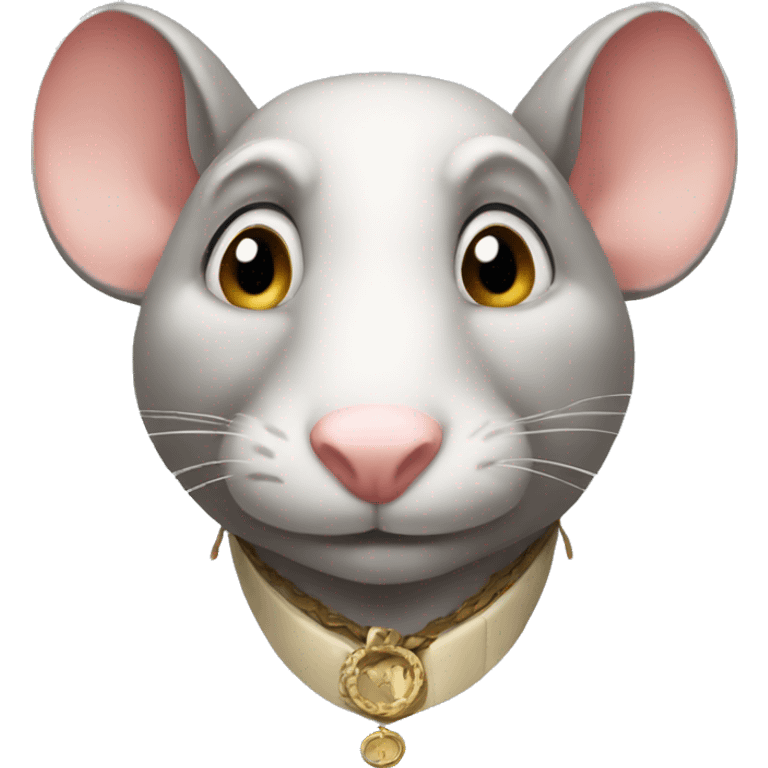 Rich rat emoji