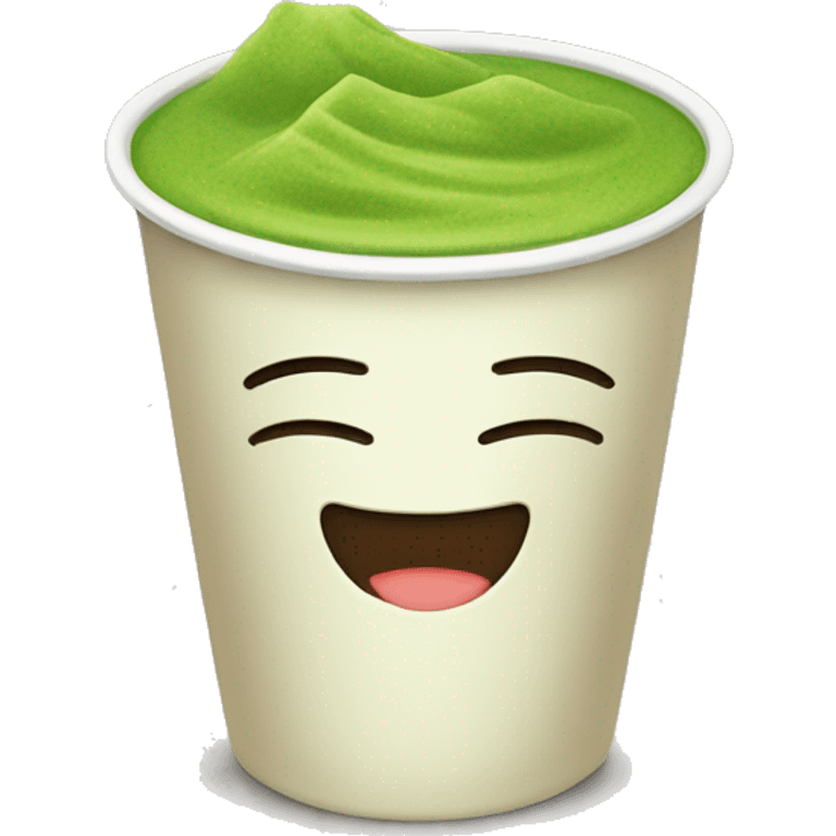 matcha in cups emoji