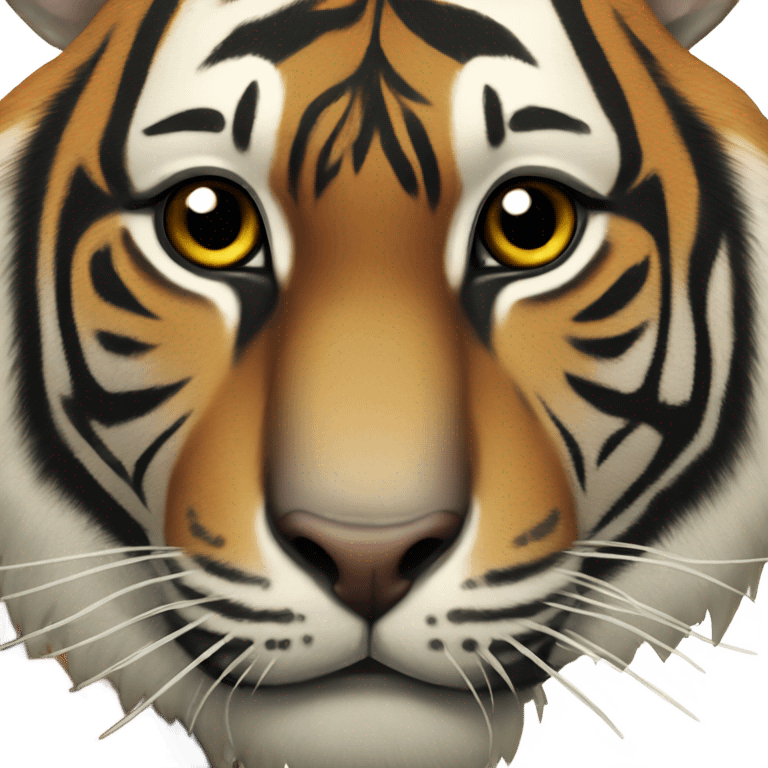 Sumatran tiger  emoji