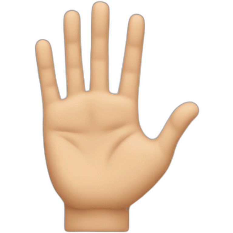 Hand frame thumb index emoji