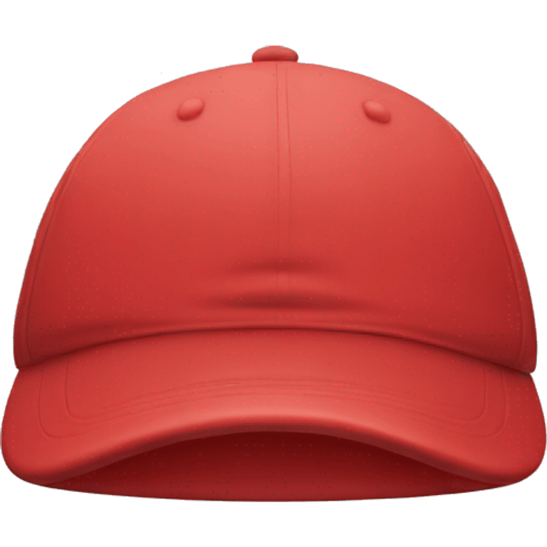 red cap product, clothes, isolated  emoji