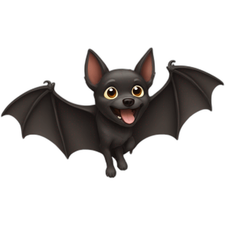 bat canine emoji