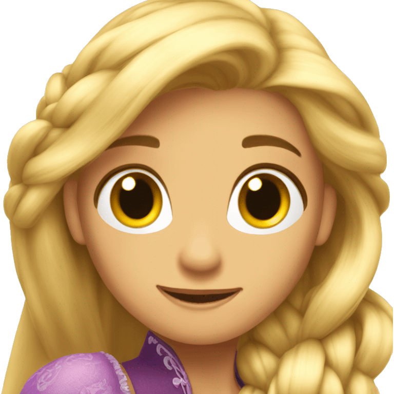 Rapunzel emoji