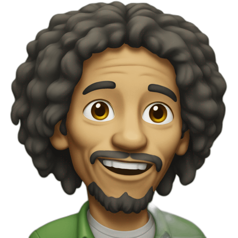 Old bob marley emoji