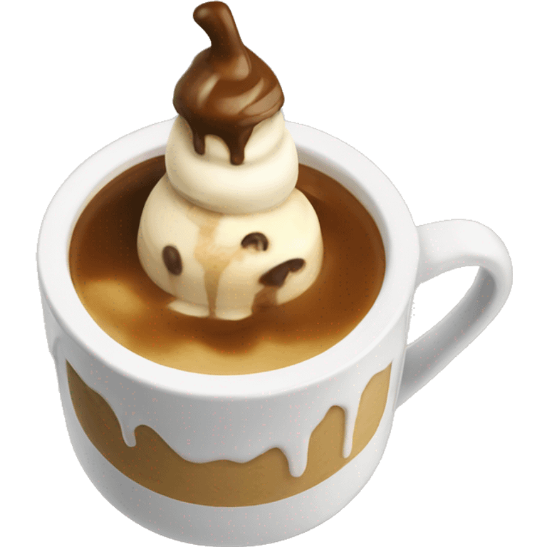 un affogato emoji