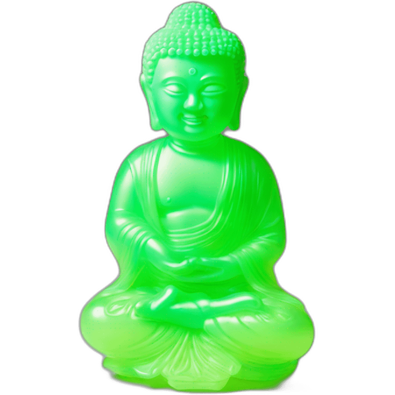 Bouddha uranium glass emoji