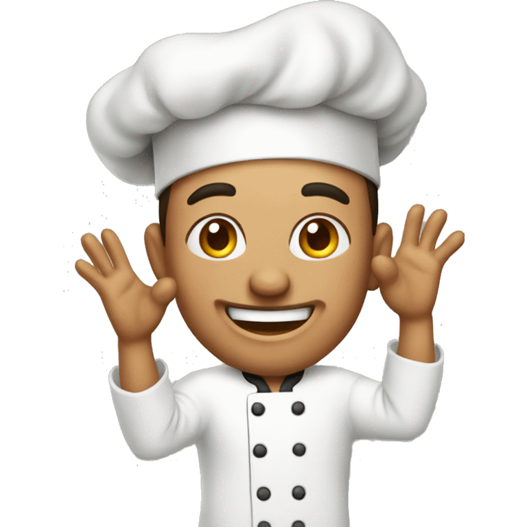 Chef thats happy and rich emoji