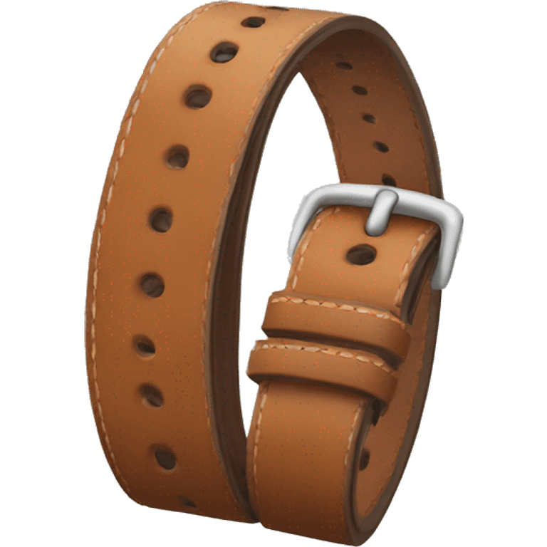 Leather strap  emoji