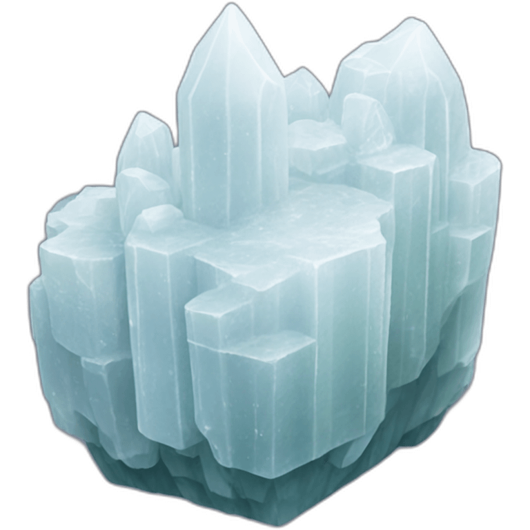 Selenite crystal emoji