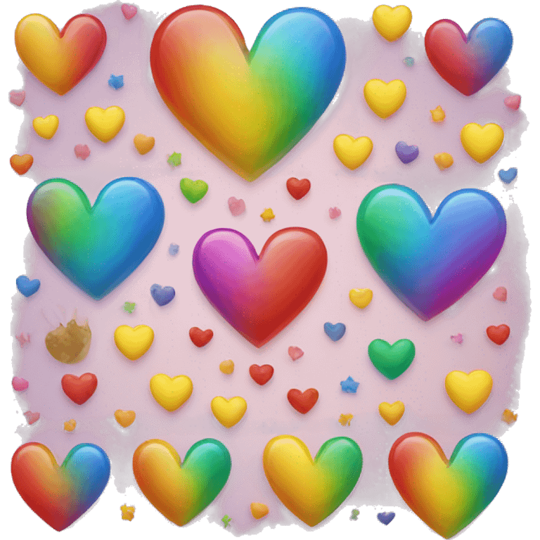 Cuore arcobaleno  emoji