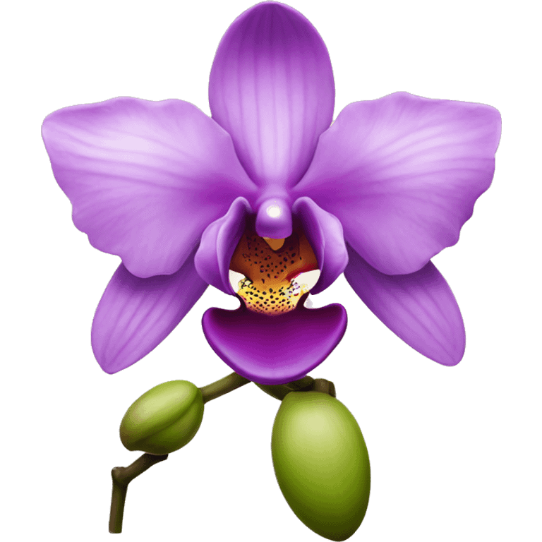 orchid emoji