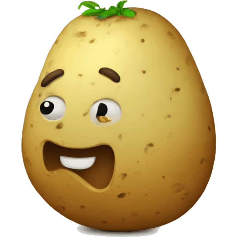 drunk potato emoji