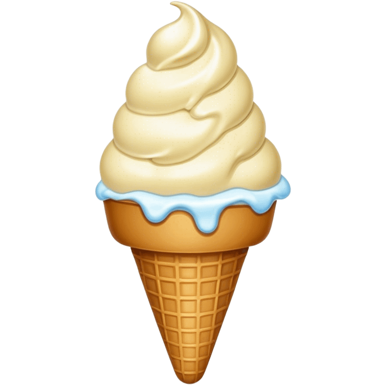 Ice cream emoji