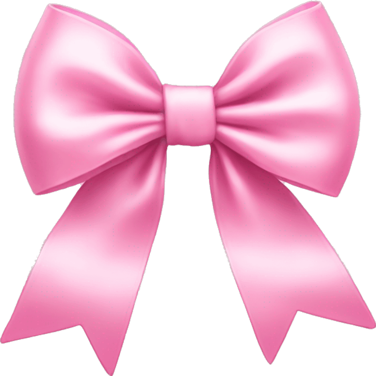 baby pink bow emoji