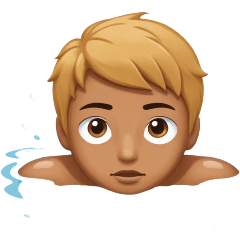 Swimming terrorist emoji