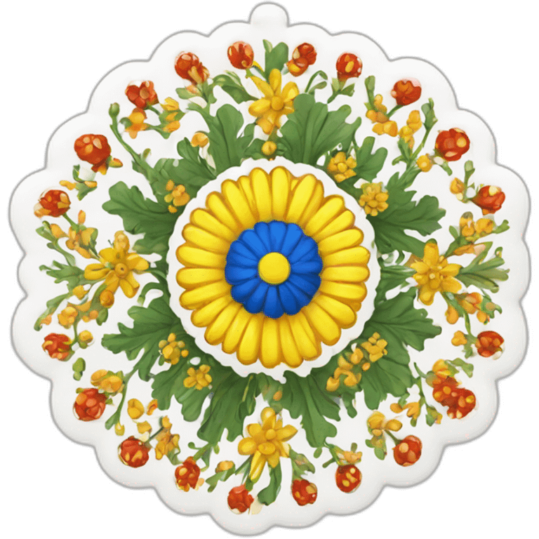 national ornament ukraine emoji