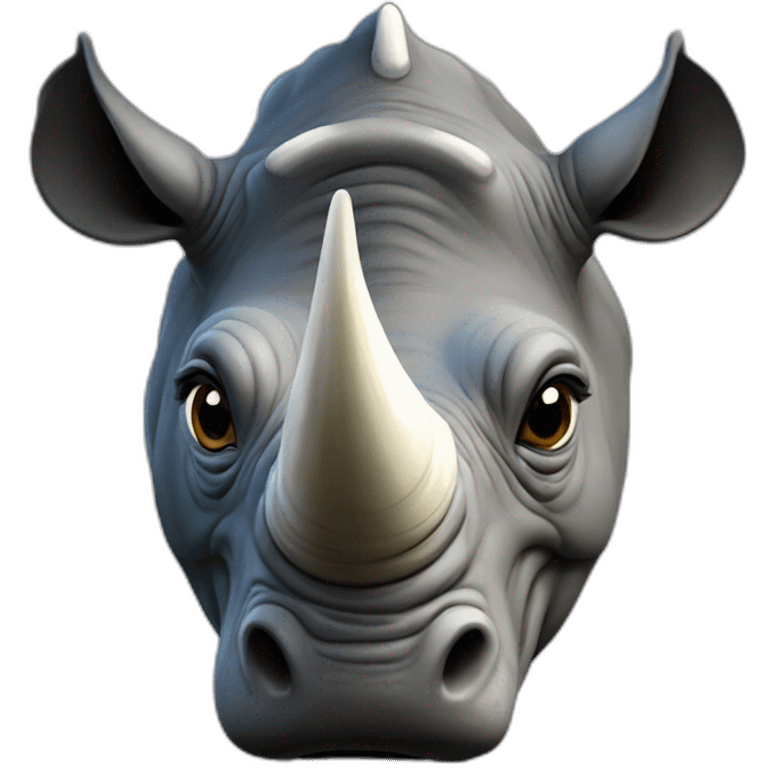 Rhinocéros emoji