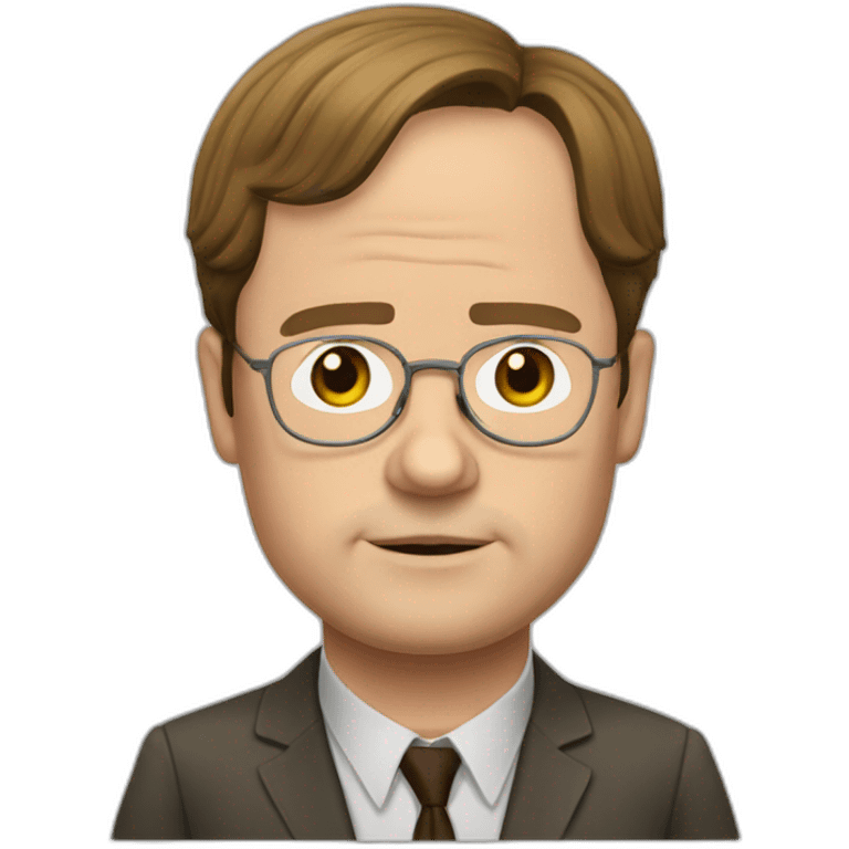 dwight schrute emoji