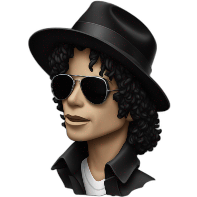 Michael Jackson noir emoji