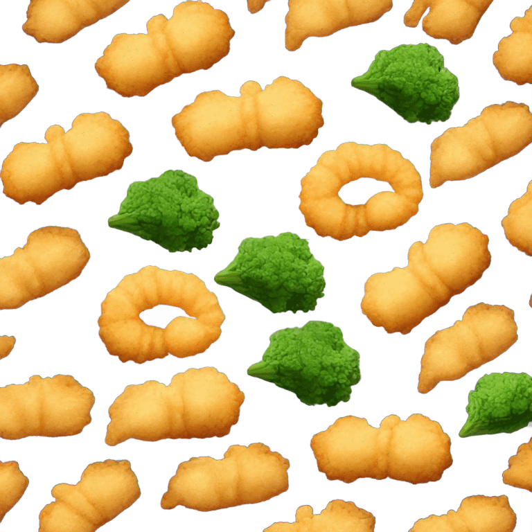 Tempura veggies and tempura shrimp emoji