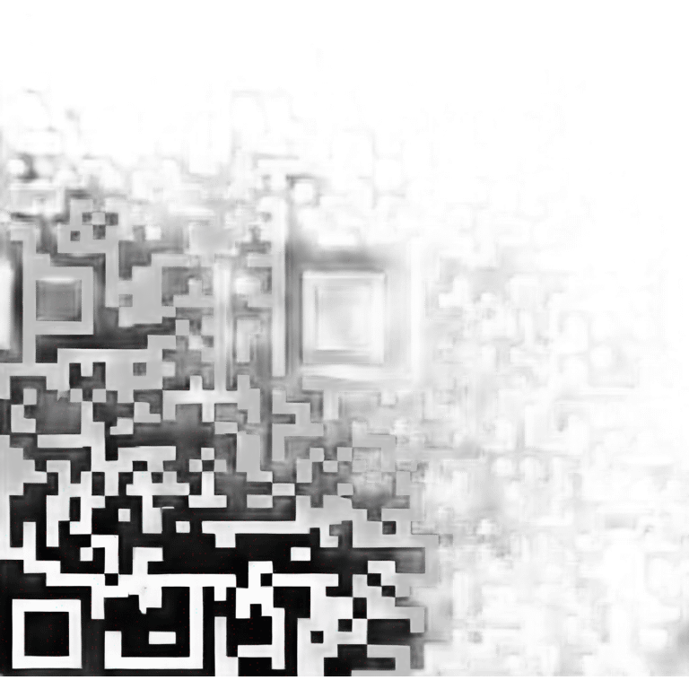 abstract qr code emoji