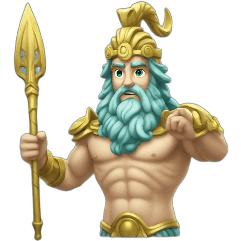 Poseidon God emoji