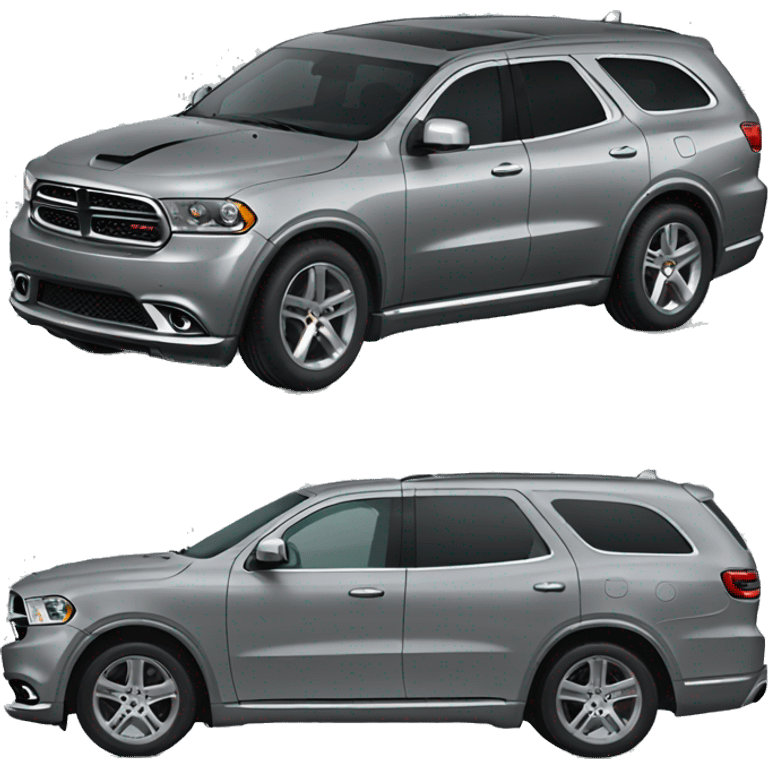 Grey dodge Durango car emoji