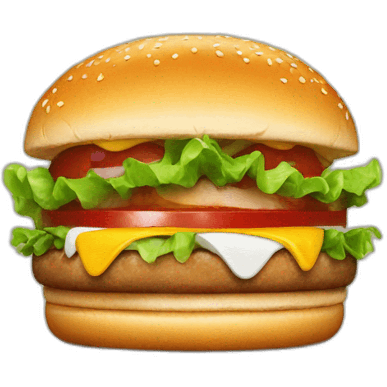 Poulpe burger emoji