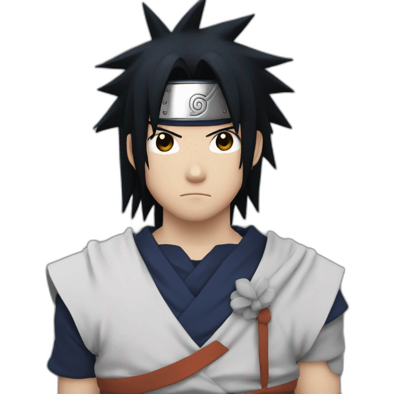 Sasuke qui se mord les lèvres emoji