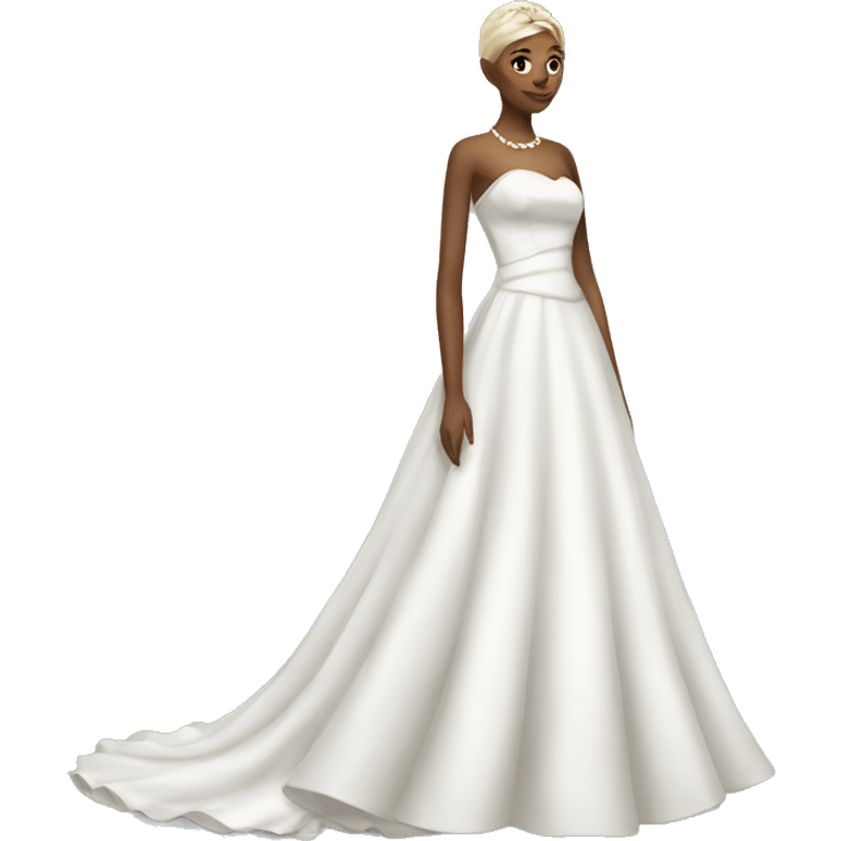 Wedding dress emoji