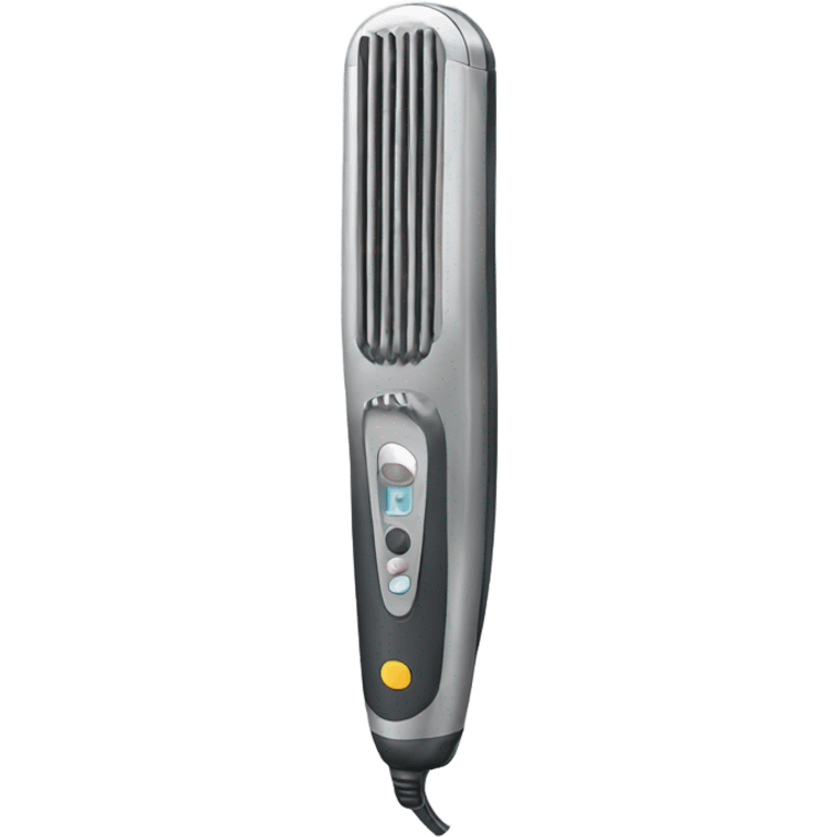 Grey hair straightener  emoji