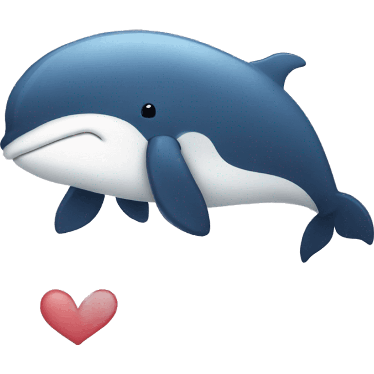 A whale and hugs kissing emoji