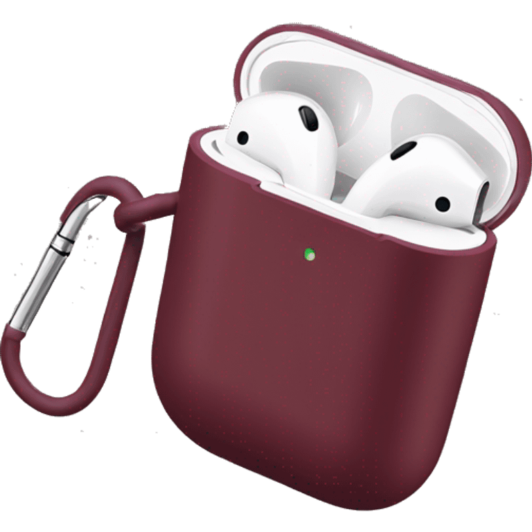 airpods burgundy emoji