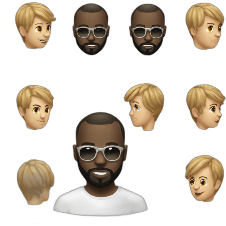 Head Maître Gims emoji