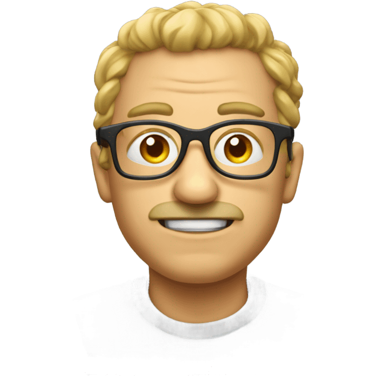 Hecht mit Brille emoji