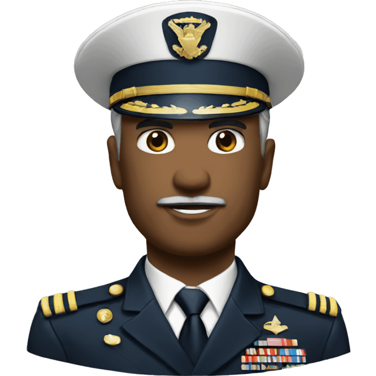 Commander in Chief white  emoji