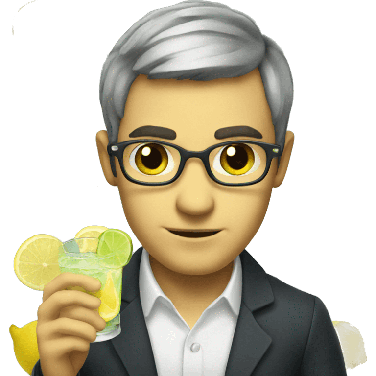 Gin lemon emoji