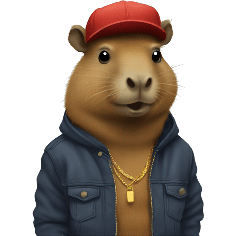 90s hiphop capybara emoji