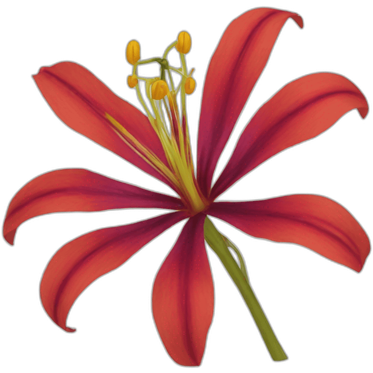 Gloriosa superba emoji