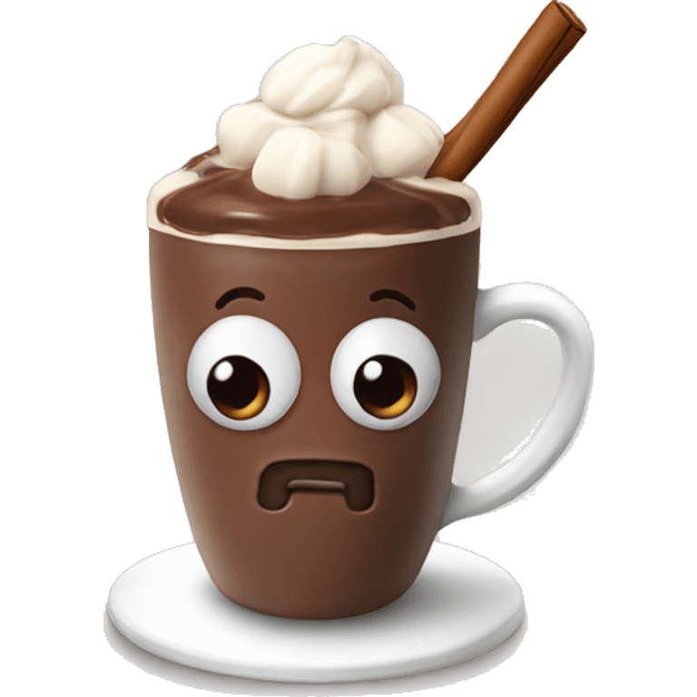 Hot chocolate emoji