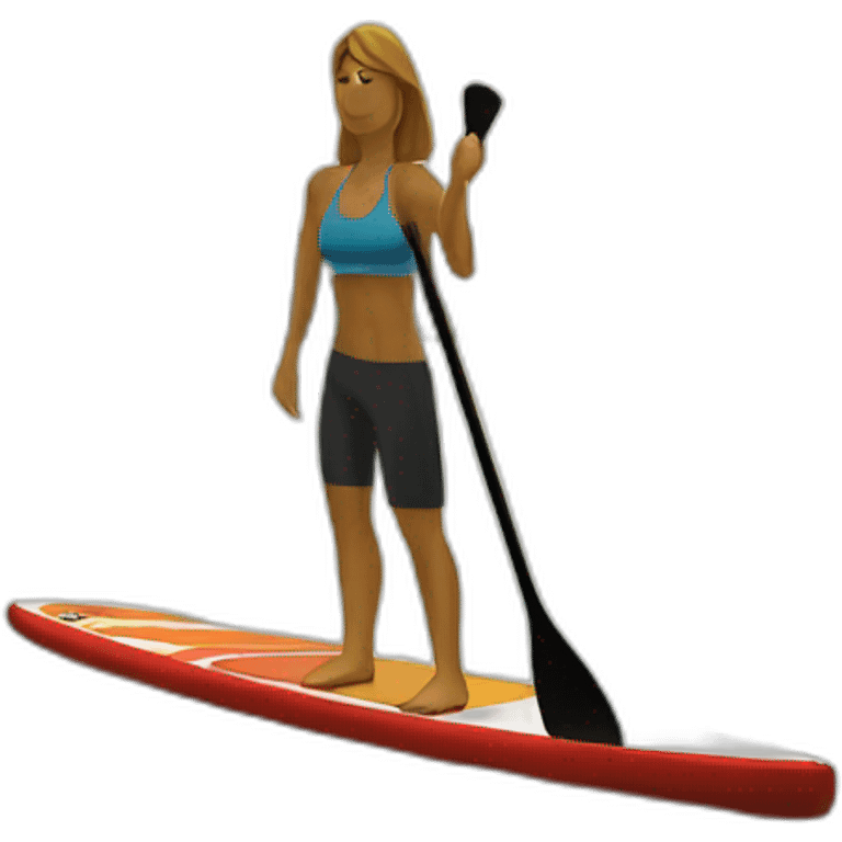 Standup paddle emoji