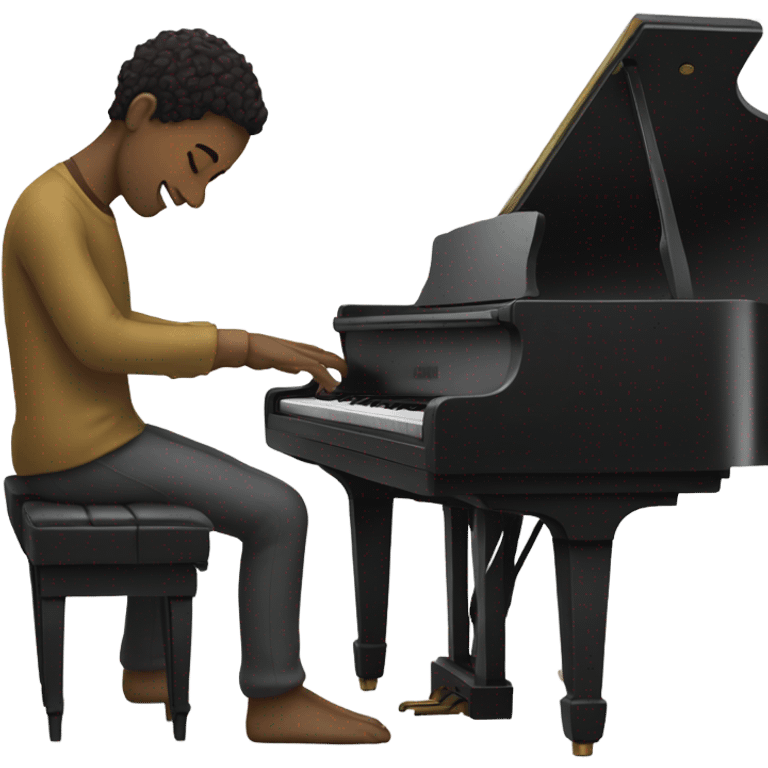 A person playing piano  emoji