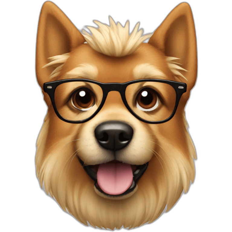 dog-cola-mohawk-glasses emoji