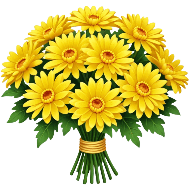 bouquet of chrysanthemums emoji