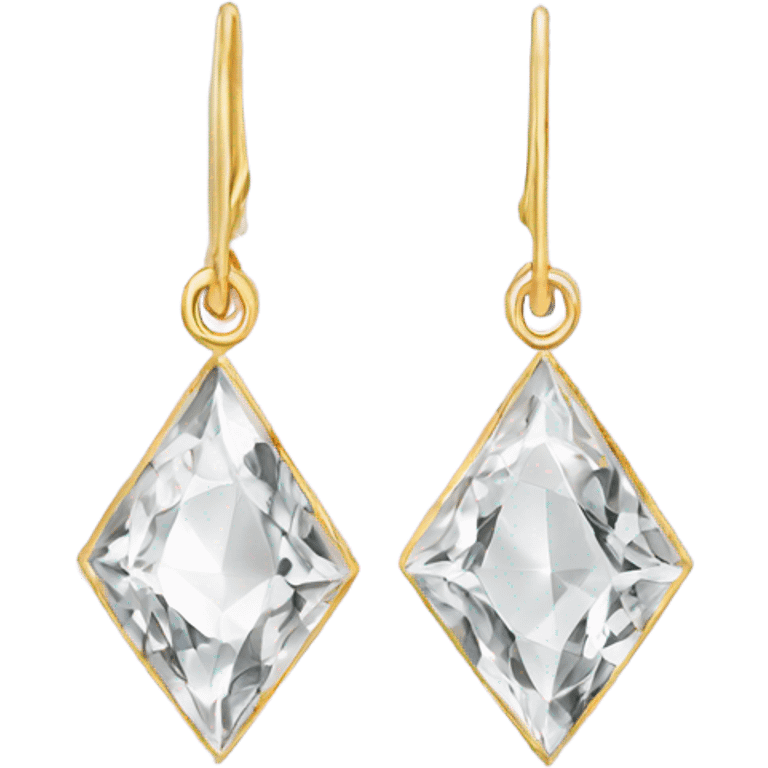 Earrings DIAMOND emoji