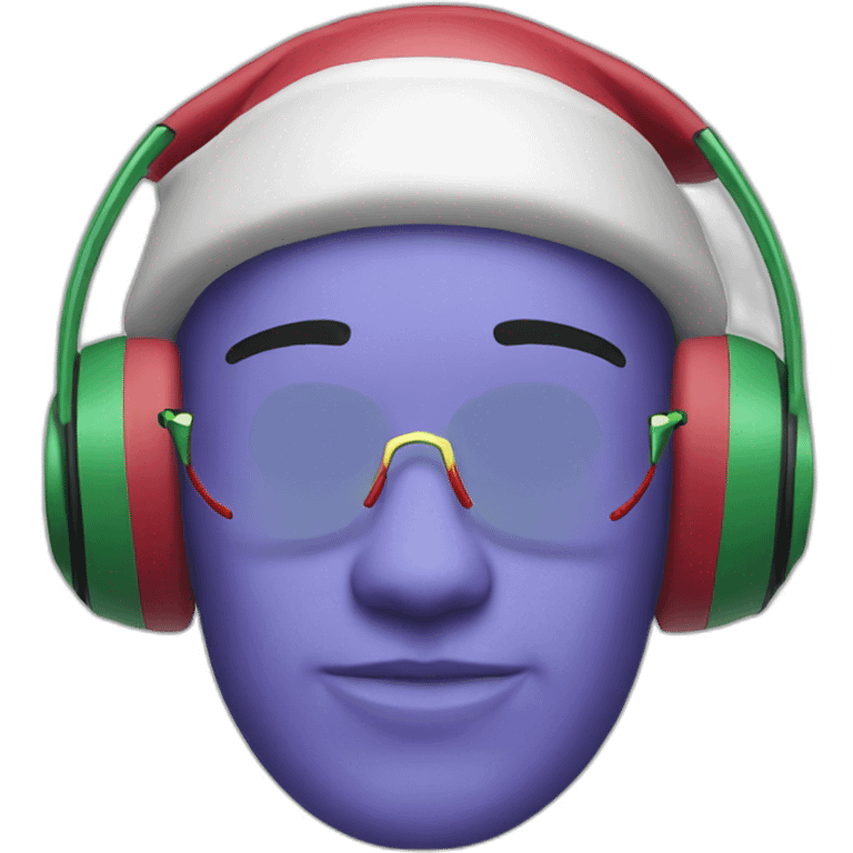 christmas ar headset emoji