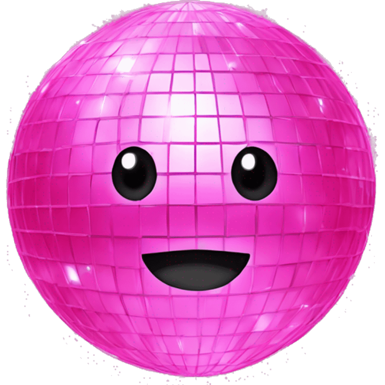 pink disco ball emoji