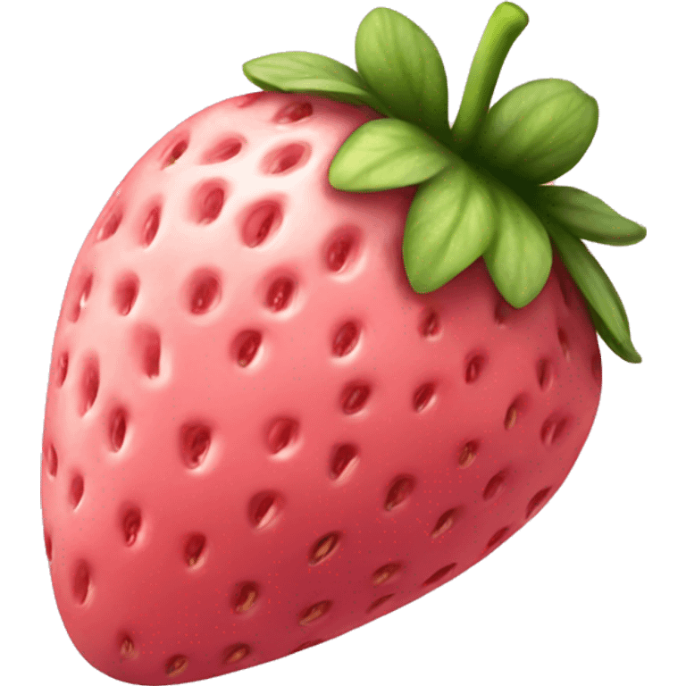 Baby Pink strawberry  emoji