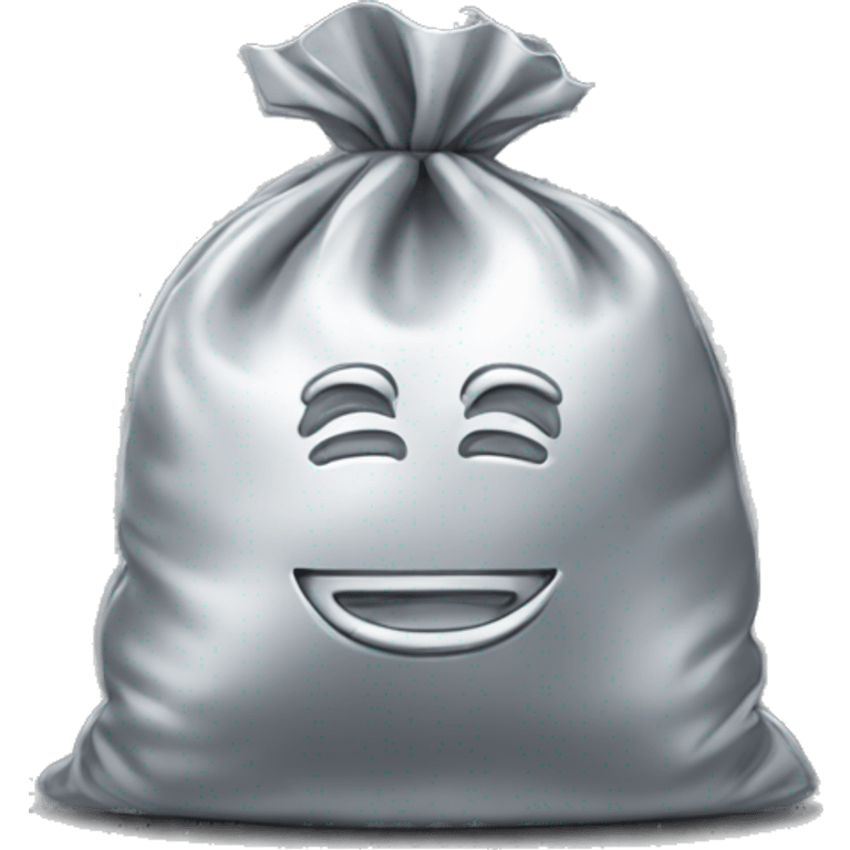 bag of silver emoji